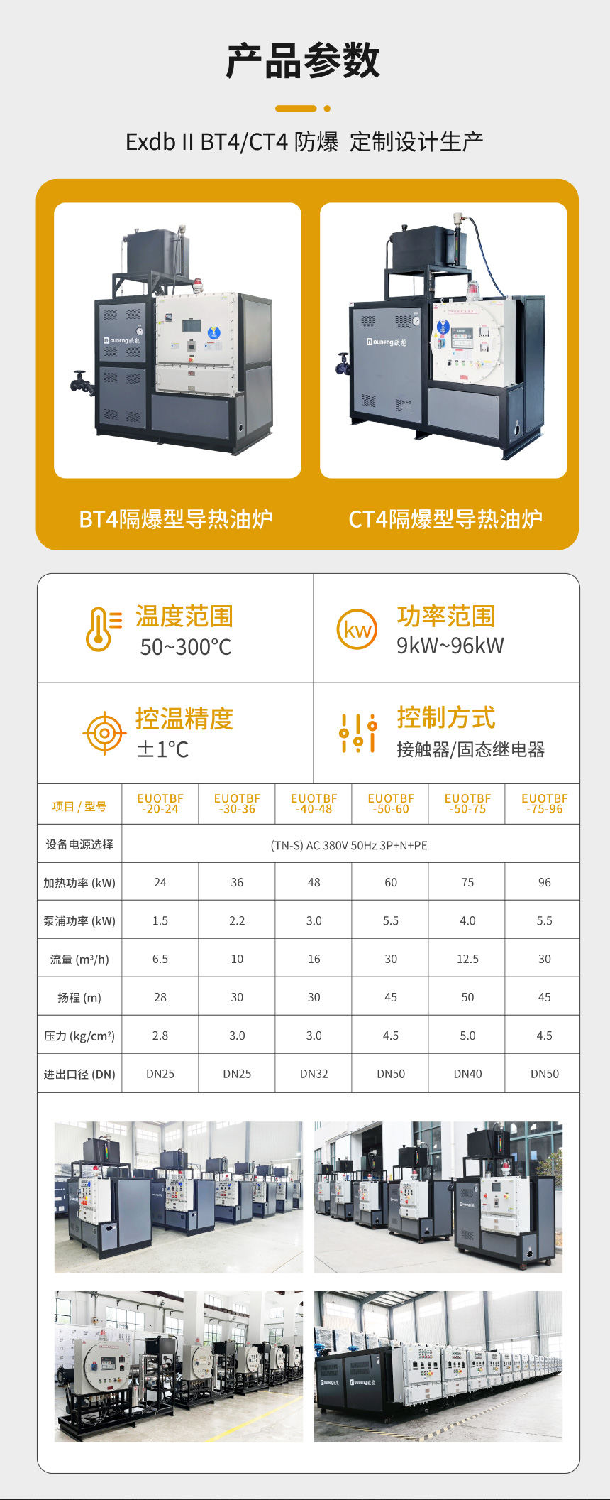 防爆導熱油電加熱器