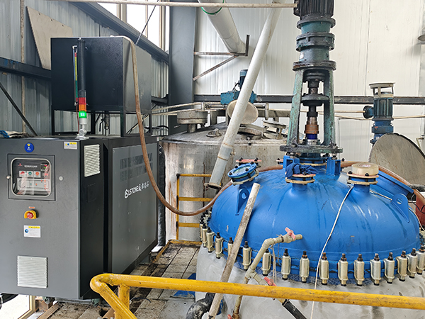 化肥生產搪瓷反應釜加熱油溫機 化肥生產搪瓷反應釜加熱油溫機