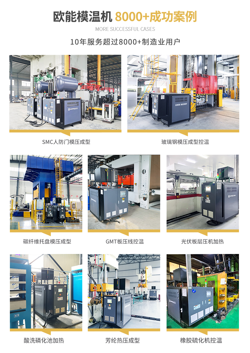安全節能模溫機案例 安全節能模溫機案例