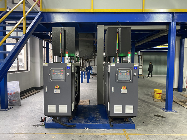 橡膠防護蠟生產反應釜控溫油溫機 橡膠防護蠟生產反應釜控溫油溫機