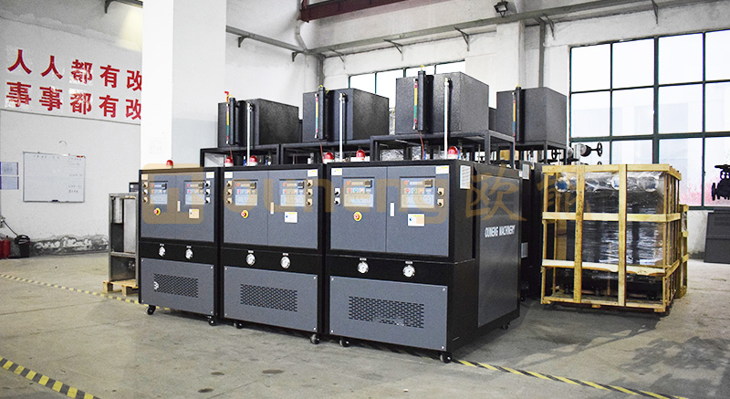 雙機一體模溫機發貨