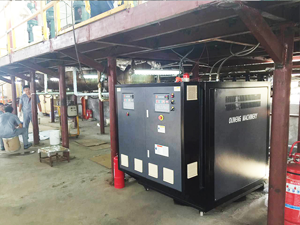 電加熱化工導熱油爐用于合成樹脂控溫，創新加熱方案